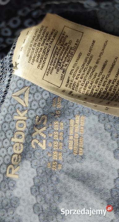 nowe legginsy sportowe reebok 2xs Odzież sportowa sprzedam