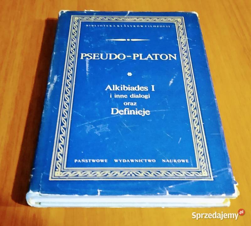 Alkibiades I i inne dialogi Definicje Gdańsk