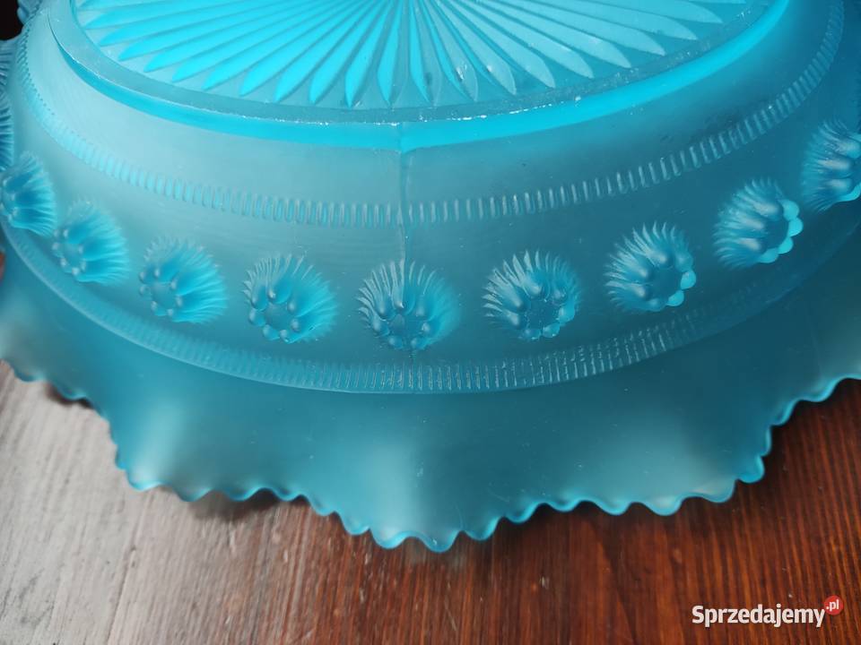 Davidson owalna szklana patera Blackberry Prunt Kraków