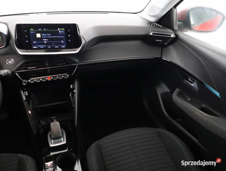 Peugeot e208 50 kWh komputer pokładowy Bielany Wrocławskie