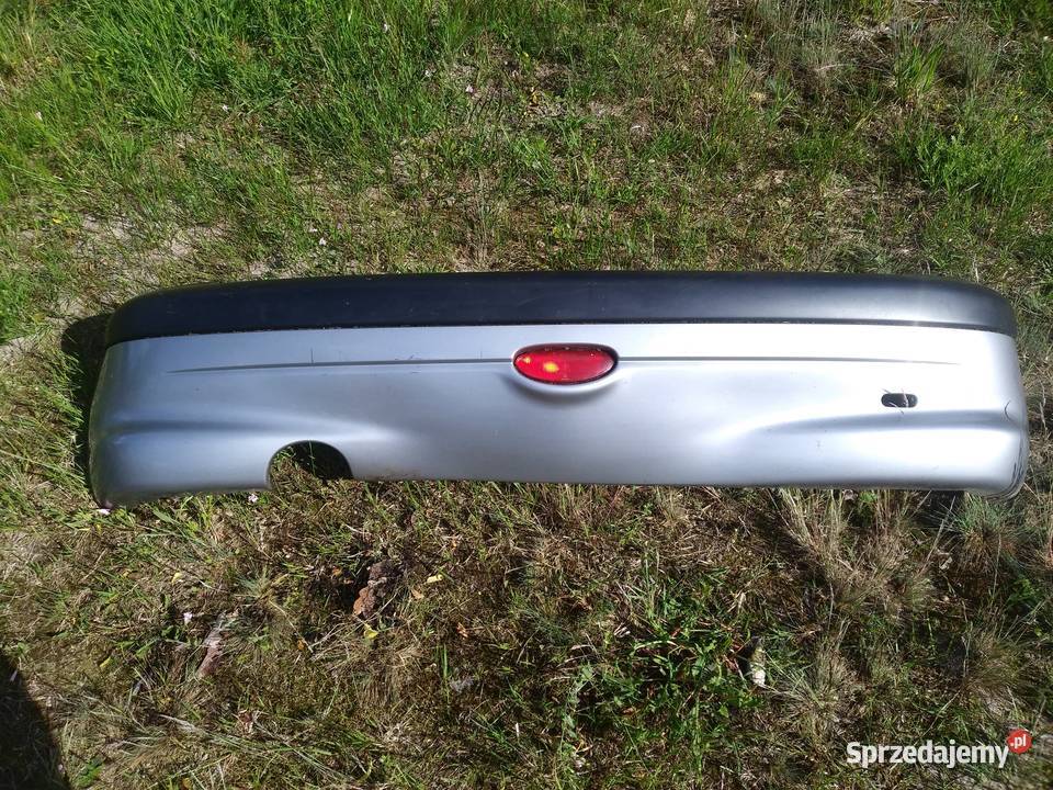 Peugeot 206 zderzak tył czarny zielony KGR Rok produkcji 2000 Dębno sprzedam