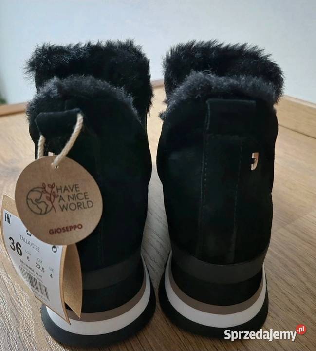 Buty zimowe Ankle boot Gioseppo 36 Obuwie mazowieckie Zielonka