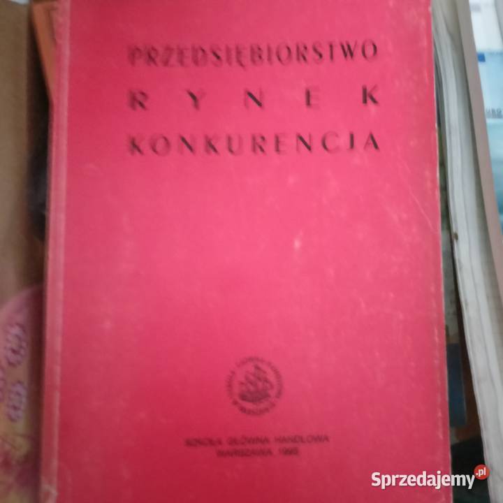 Przedsiębiorstwo rynek konkurencja książki