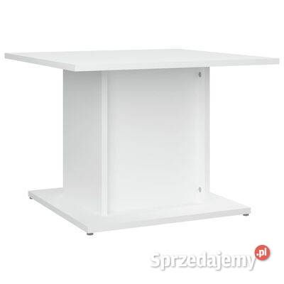 vidaXL Stolik kawowy biały 555x555x40 materiał Warszawa