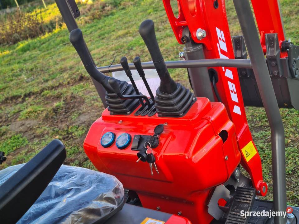 Mini koparka LEITE 1012S 2025 FV 23 Nowa pełny VAT Zajączki Drugie