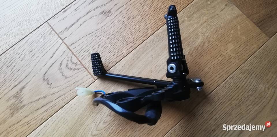 Kawasaki ZX6R 1316 0912 set kompletny prawy NOWY Podnóżki i stopki Białystok
