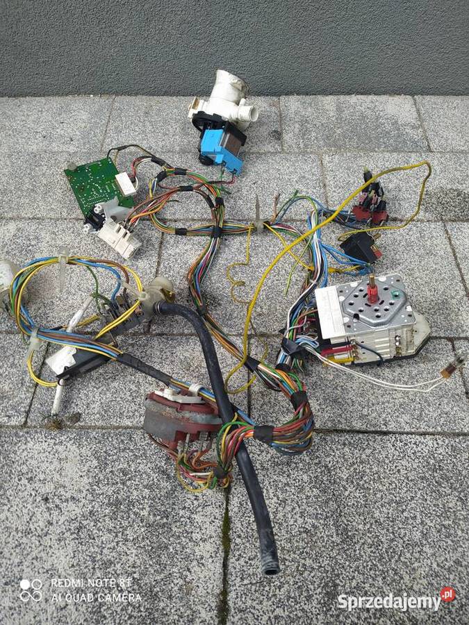 Elektronika i silnik z pralki BOSCH WFB 1604 Parczew