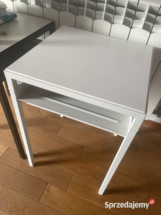 Stolik nyboda ikea biały z wymiennym blatem Stoliki kawowe i ławy Aleksandrów Łódzki