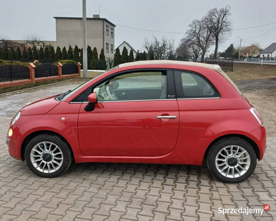 Fiat 500 500C 09 85 Parktronic I 2007 Suchorzew