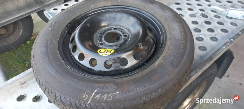 Koło dojazdowe 5115 dojazdówka 5x115 Rudnik nad Sanem