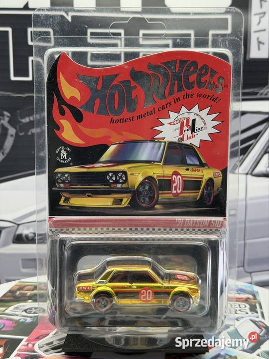 Hot Wheels RLC 71 Datsun 510 BOX 23 Wrocław