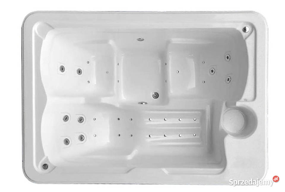 JACUZZI OGRODOWE SLIM 3 osobowe w zabudowie