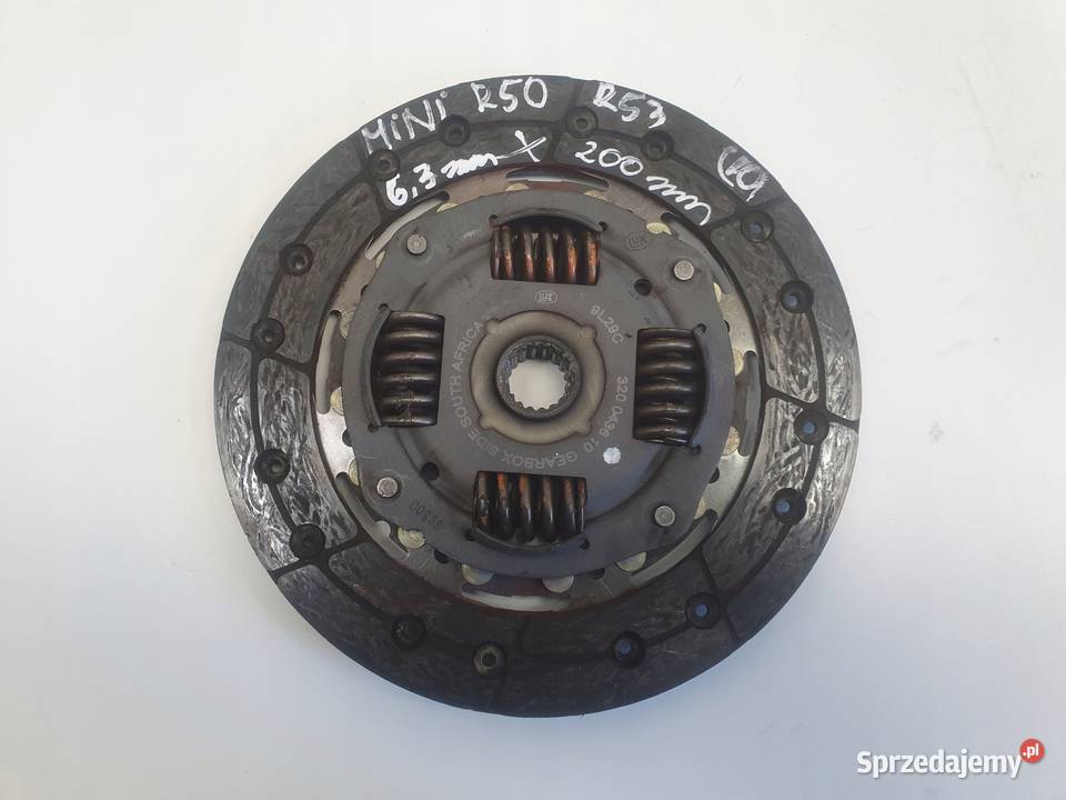 Mini One R50 R53 16 16V TARCZA DOCISK sprzęgło osobowe Chełm