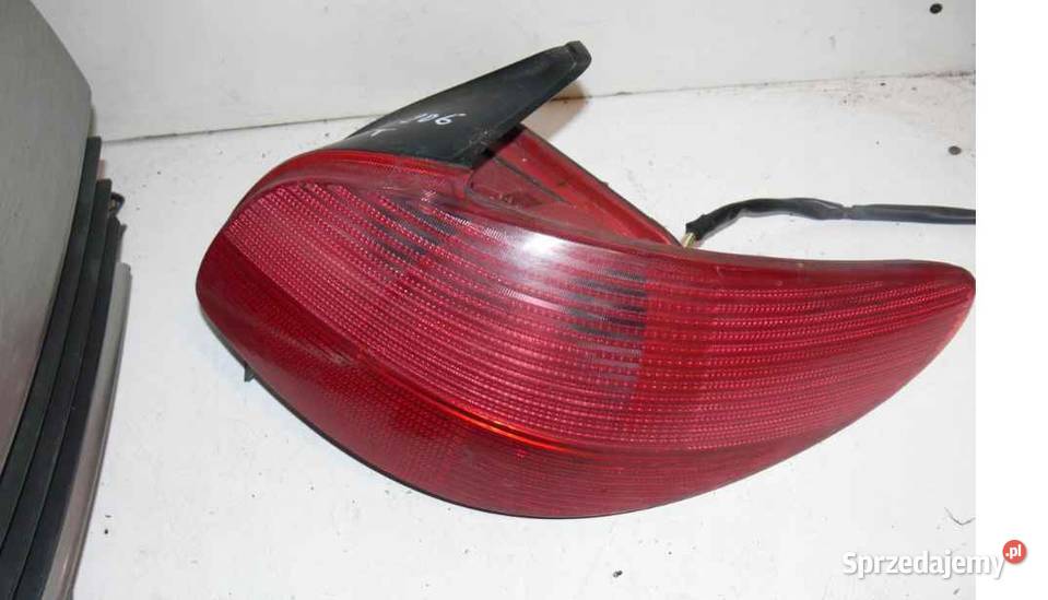 PEUGEOT 206 9803 LAMPA TYŁ PRAWA NUMER Wielkie Drogi