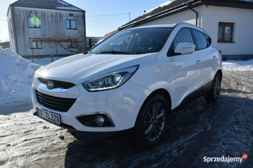 Hyundai ix35 20D 4x4 Navi Kamera Led 157 2014r manualna podkarpackie Majdan Sieniawski
