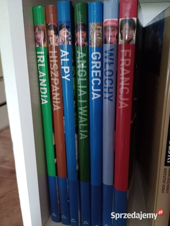 Zestaw albumów Świat Książki Alpy Włochy itp śląskie Katowice