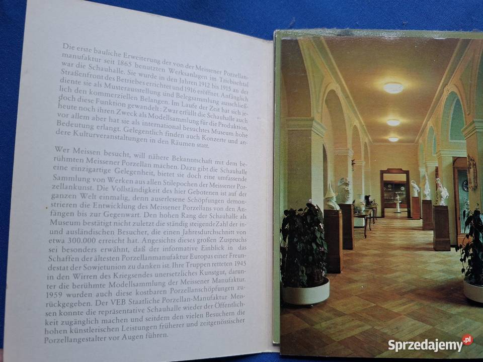Porzellan Museum Meissen Miśnia pocztówki 8 Antykwariat małopolskie Kraków