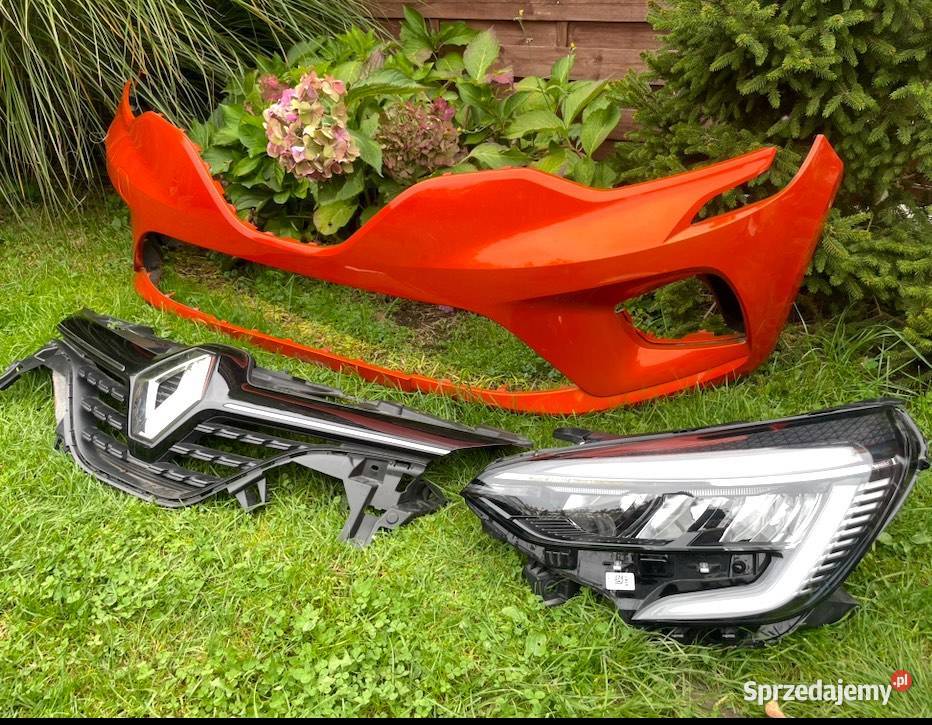 Renault Clio V Zderzak Grill Lampa Led