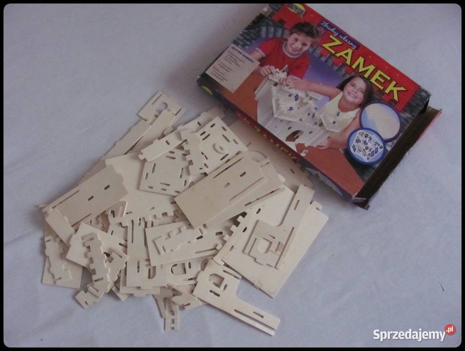 DROMADER zestaw zbuduj władny zamek Puzzle mazowieckie Płock sprzedam