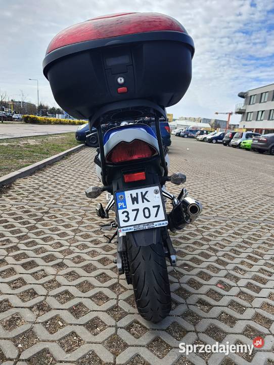 Suzuki GSX 650 F 2007 Kufer oplot stal alarm Warszawa
