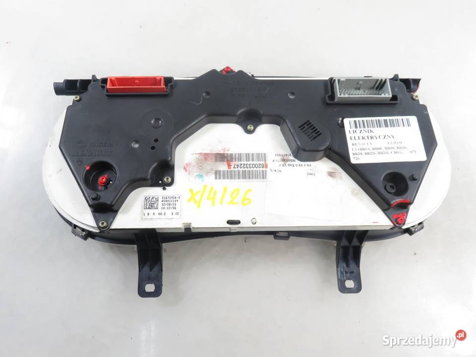 LICZNIK RENAULT CLIO II 12 8V 8200332247 sprzedam