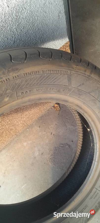 Sprzedam oponę pojedyńke marki Goodyear 55 Dobiegniew sprzedam