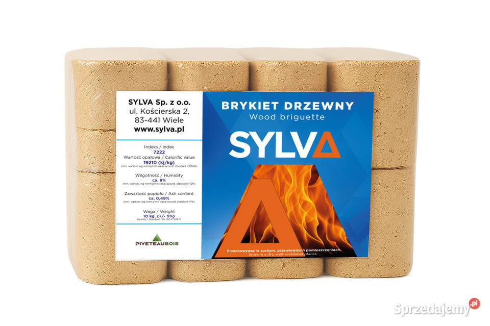 Brykiet drzewny SYLVA 10 RUF Opał Grudziądz