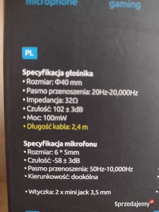 Słuchawki gamingowe ibox x7