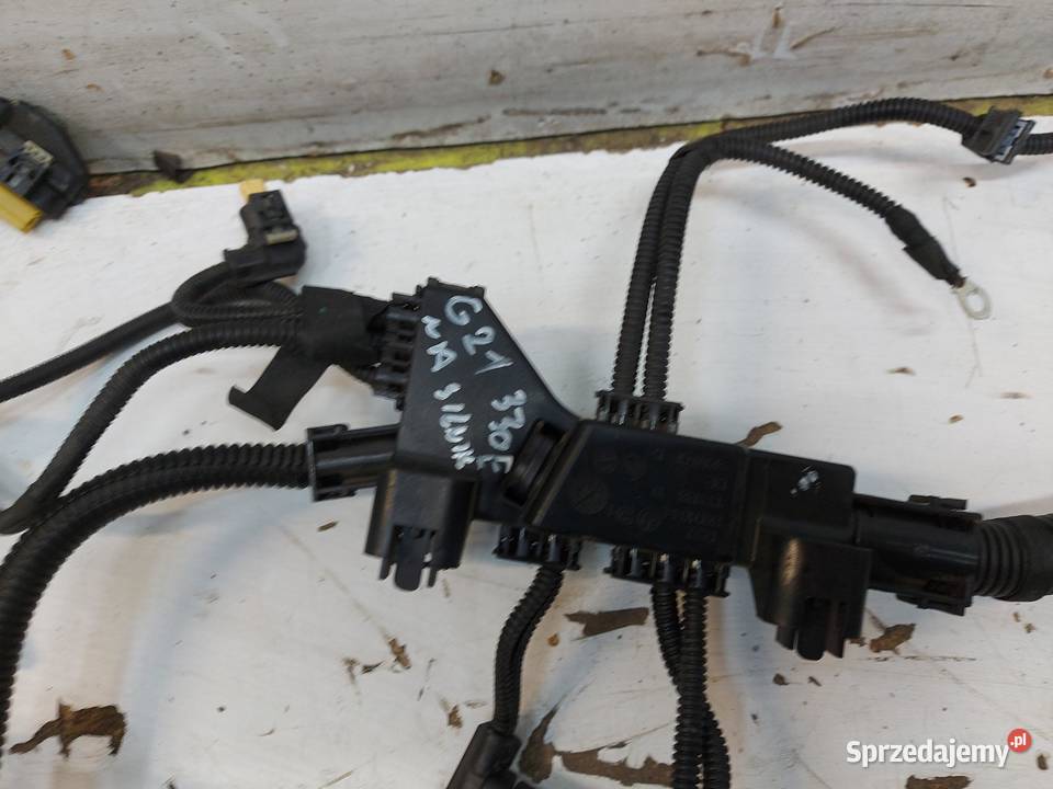 BMW G21 G20 330e instalacja kable wiązka na osobowe