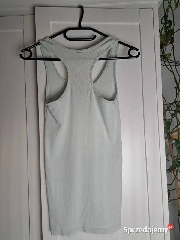 Miętowy top na ramiączkach Miranda rozmiar M Topy i koszulki