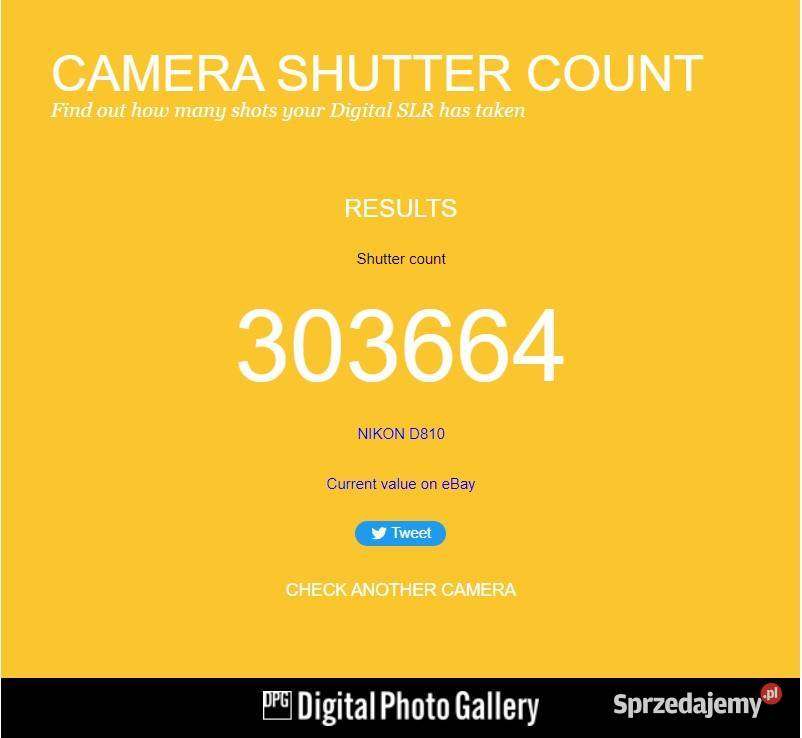 Aparat Nikon D810 Aparaty