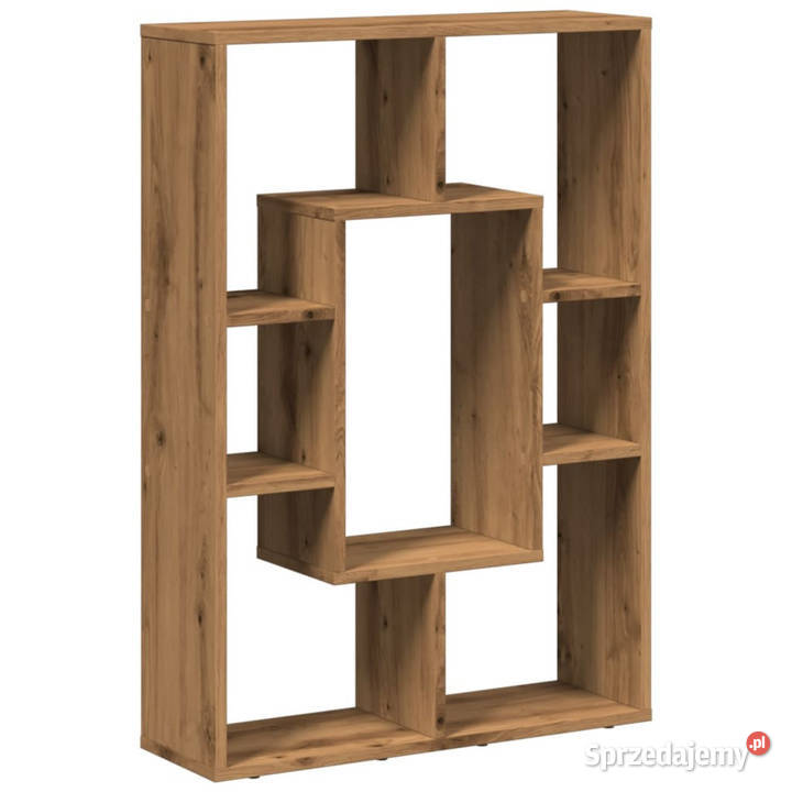 Regał na książki dąb artisian 63x20x90 WM858146 Warszawa