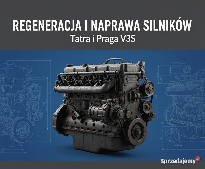 Regeneracja Naprawa silników Tatra i Praga V3S kujawsko-pomorskie