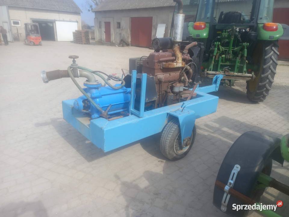 Motopompa do deszczowni Błonie