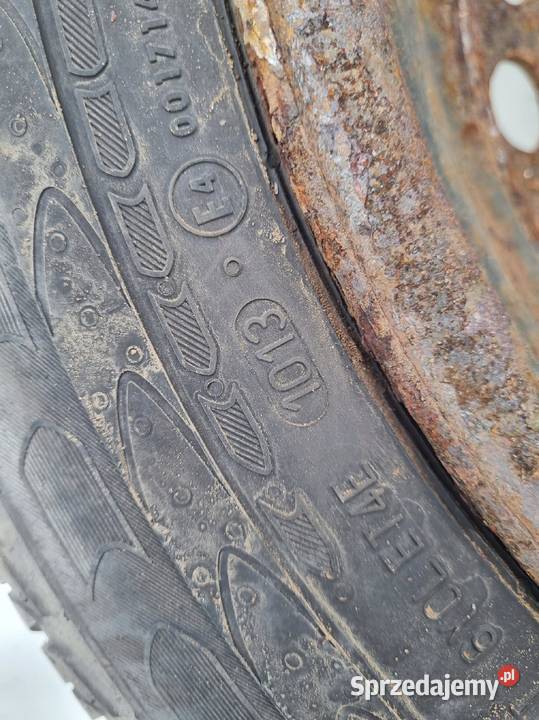 Transit Custom KOŁO ZAPASOWE Zapas felga 21565 Średnica 16" Rudka