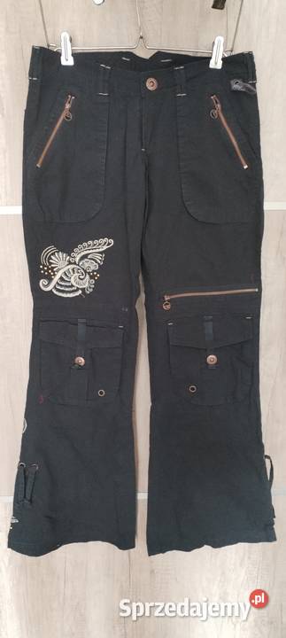 Spodnie damskie z haftem Łódź