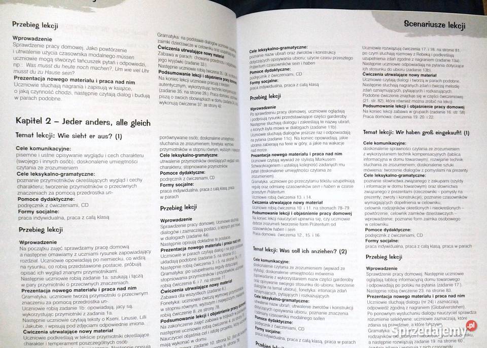 Punkt kl 6 Język niemiecki Książka nauczyciela Kultura i Rozrywka lubelskie