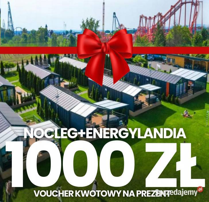 Voucher kwotowy 1000 na pobyt w Holiday Park małopolskie Zator