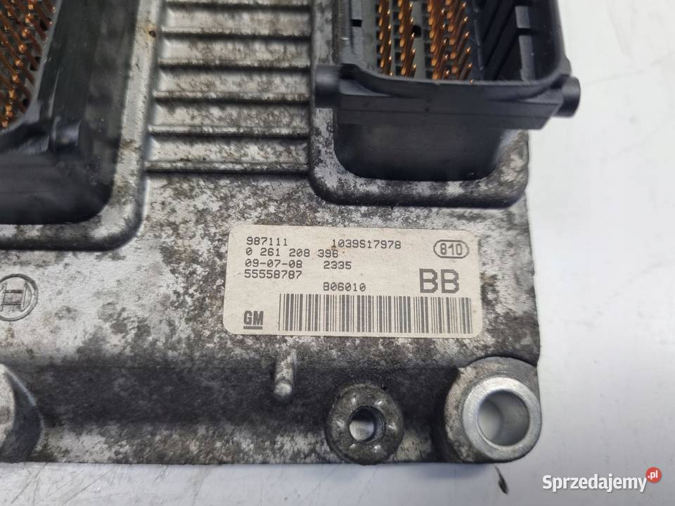 Opel Astra III H 14 16V STEROWNIK SILNIKA Części samochodowe Rudka