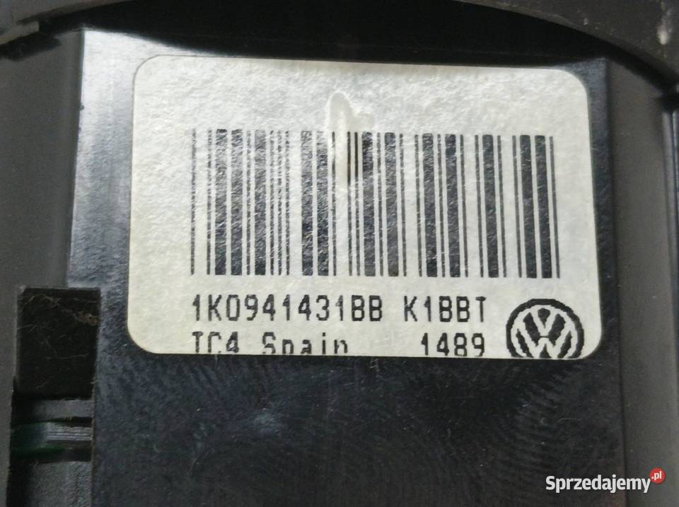 PRZEŁĄCZNIK ŚWIATEŁ KPL 2 ORG Volkswagen Golf VI Rok produkcji 2009 świętokrzyskie sprzedam