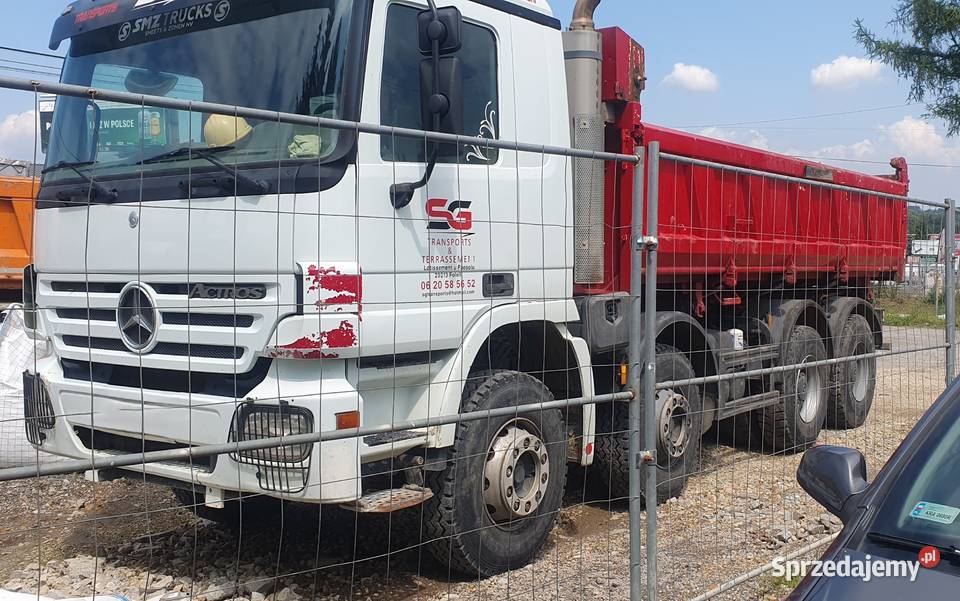 MERCEDES ACTROS 4141 8x4 Meiller Kipper 2s małopolskie Kraków sprzedam