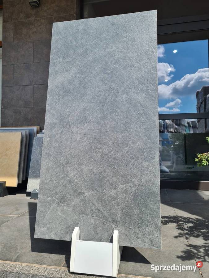 PŁYTKA GRES SLATE ANTRACITE SUGAR LAPPATO 60X120 Płytki uniwersalne Opoczno sprzedam