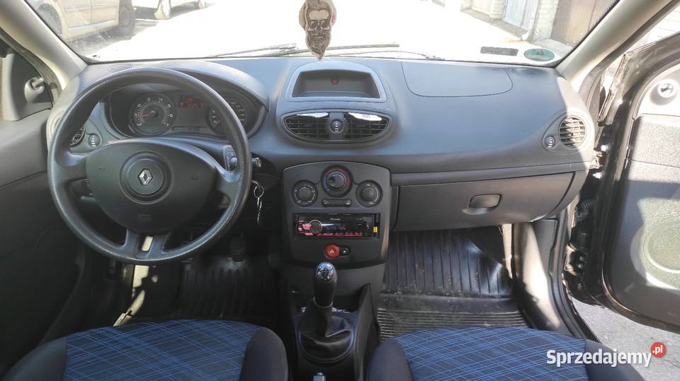 Renault Clio 12 z gazem clima 2008 elektrochrom. lusterka boczne Clio Chodzież sprzedam