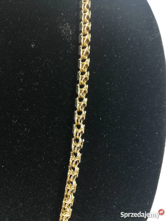 Piękny złoty łańcuszek PR583 PLUS LOMBARD Nowa Sól