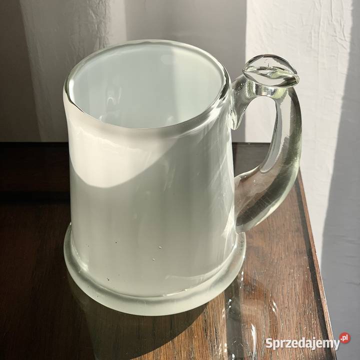 Kufel wazon Tarnowiec lattimo Myszków sprzedam