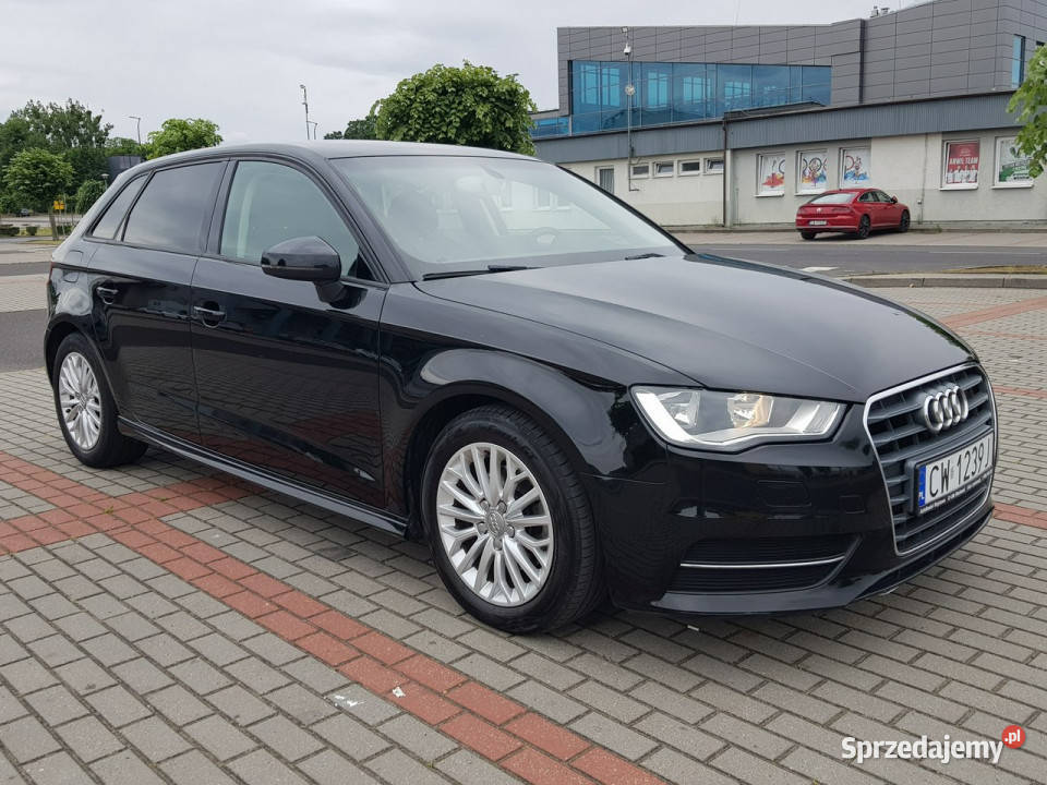 Audi A3 16 TDI Skóry Klimatronik Nawigacja Włocławek sprzedam