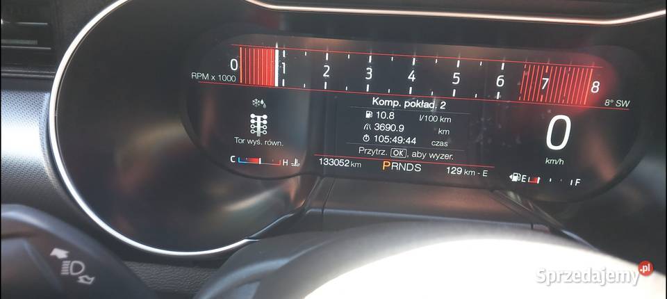 Ford Mustang Okazja Piękny PoLift Full Virtual nieuszkodzony Grajewo