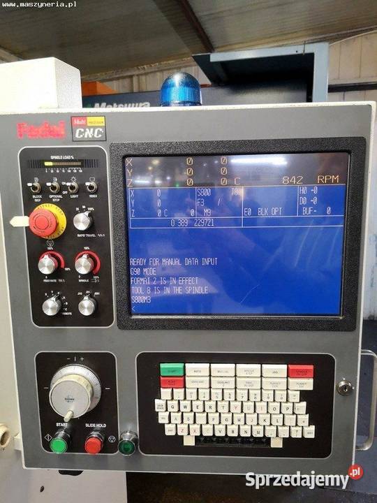 Centrum frezarskie pionowe FADAL VMC 15XTL Jelenia Góra sprzedam