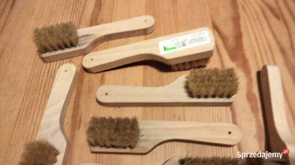 Szczotka do nakładania pasty do butów długość 14 Ostrów Wielkopolski