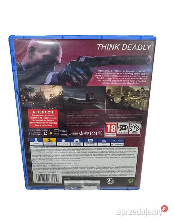 Gra Hitman 2 PlayStation 4 Elbląg